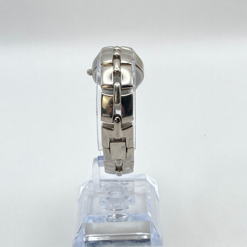Armitron Now Women's Watch Silver Tone Blue Yellow Dial 22mm New Battery 6.25" - Picture 6 of 16